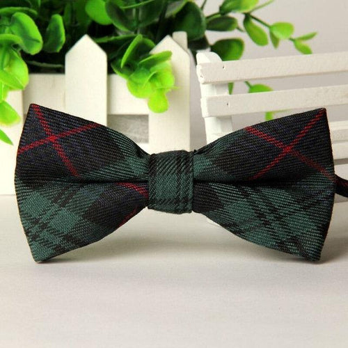 Green Tartan Bow Tie Bow Ties JayKirbyTies 