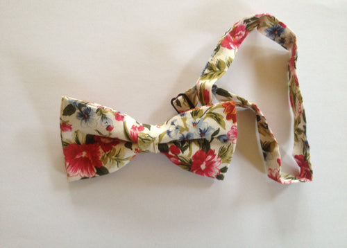 Tropical Floral Bow Tie Australia